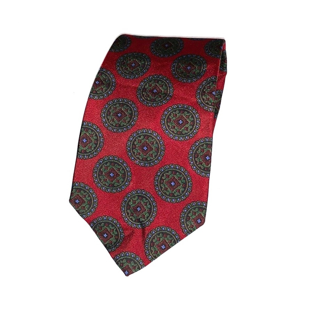 Louis Boston Patterned Silk Tie NWOT